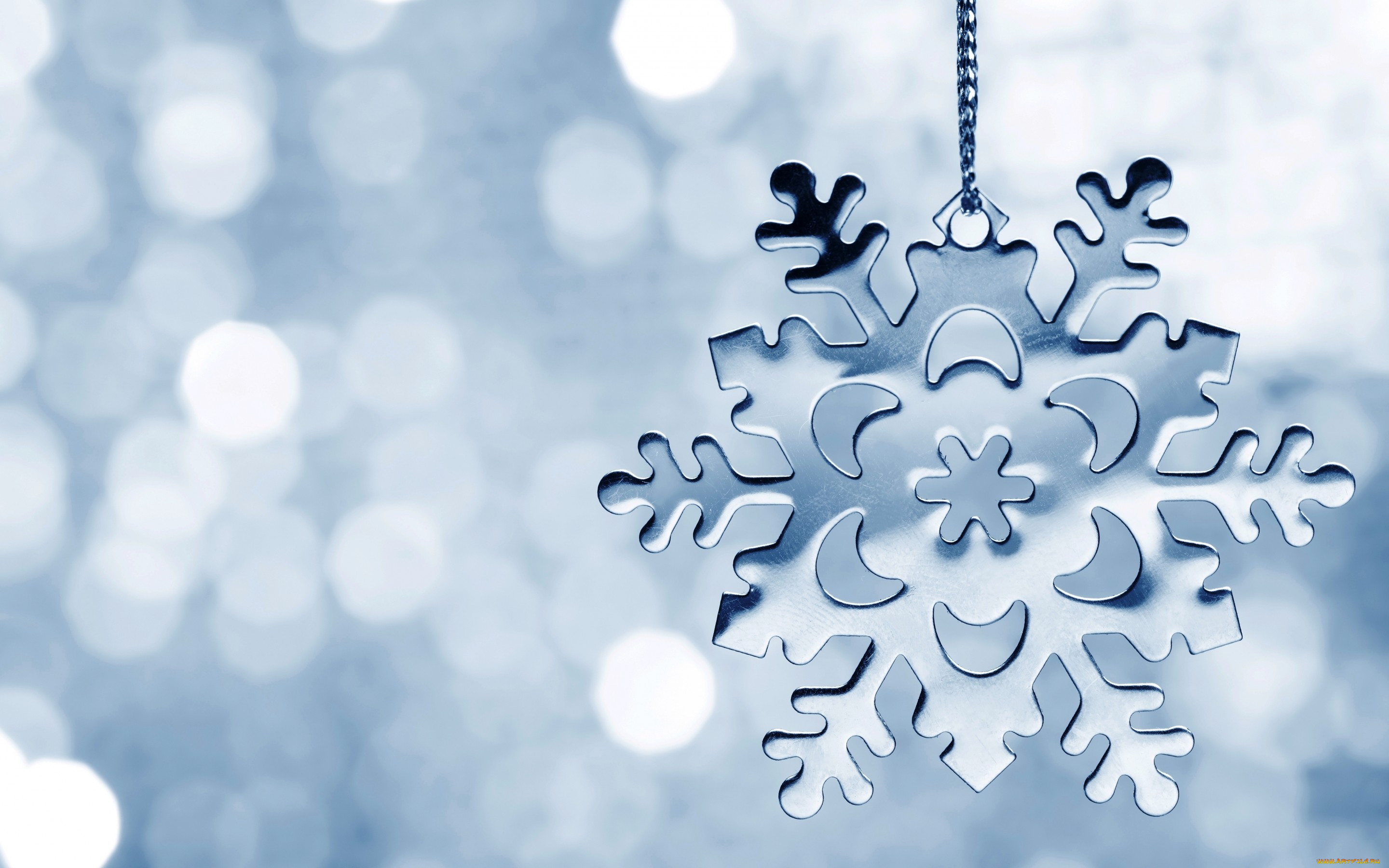 ,   , winter, , bokeh, snowflake